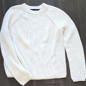Jenni Kayne Ivory Fisherman Sweater